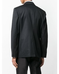 Blazer brodé noir Alexander McQueen