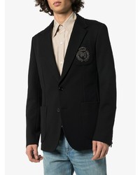 Blazer brodé noir Dolce & Gabbana