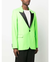 Blazer chartreuse Ami Paris