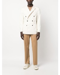 Blazer croisé beige Drumohr