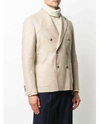 Blazer croisé beige Lardini