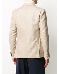 Blazer croisé beige Lardini