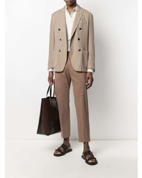 Blazer croisé beige Lardini