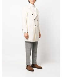 Blazer croisé beige Luigi Bianchi Mantova