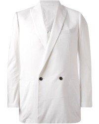 Blazer croisé blanc