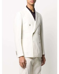 Blazer croisé blanc Tagliatore