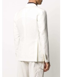 Blazer croisé blanc Tagliatore