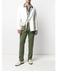 Blazer croisé blanc Manuel Ritz