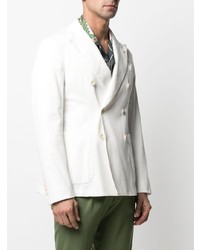 Blazer croisé blanc Manuel Ritz