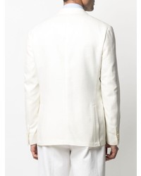 Blazer croisé blanc Corneliani