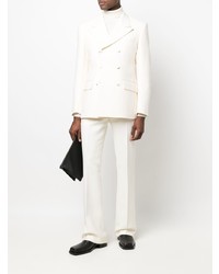 Blazer croisé blanc Jacob Lee