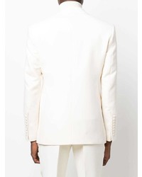 Blazer croisé blanc Jacob Lee