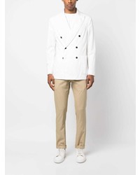 Blazer croisé blanc Drumohr