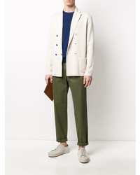 Blazer croisé blanc Drumohr