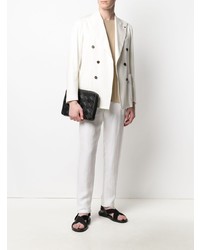 Blazer croisé blanc Tagliatore