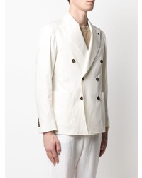 Blazer croisé blanc Tagliatore