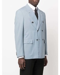 Blazer croisé bleu clair Caruso