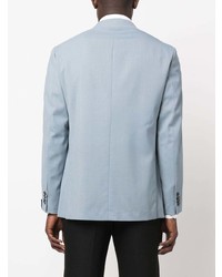 Blazer croisé bleu clair Caruso