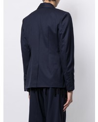 Blazer croisé bleu marine Charles Jeffrey Loverboy