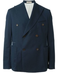 Blazer croisé bleu marine