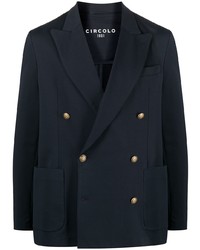 Blazer croisé bleu marine Circolo 1901