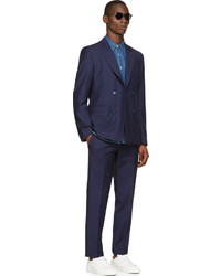 Blazer croisé bleu marine Acne Studios