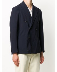 Blazer croisé bleu marine Tagliatore