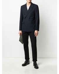 Blazer croisé bleu marine Sandro Paris