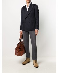 Blazer croisé bleu marine Tagliatore