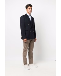 Blazer croisé bleu marine Tagliatore