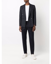 Blazer croisé bleu marine Tagliatore