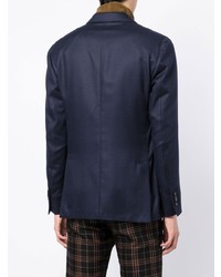 Blazer croisé bleu marine Lardini