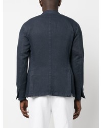 Blazer croisé bleu marine Boglioli