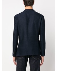 Blazer croisé bleu marine Lardini