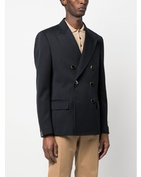 Blazer croisé bleu marine Lardini