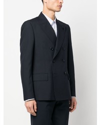 Blazer croisé bleu marine Lardini