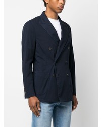 Blazer croisé bleu marine Drumohr