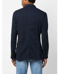 Blazer croisé bleu marine Drumohr