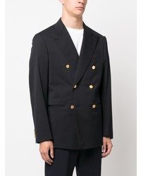 Blazer croisé bleu marine Caruso