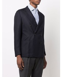 Blazer croisé bleu marine Bagnoli Sartoria Napoli