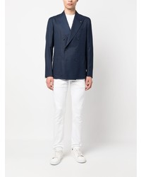 Blazer croisé bleu marine Tagliatore