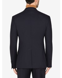 Blazer croisé bleu marine Dolce & Gabbana