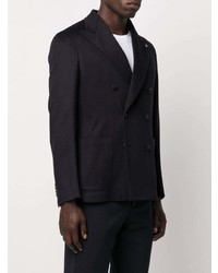 Blazer croisé bleu marine Tagliatore