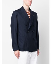 Blazer croisé bleu marine Tagliatore