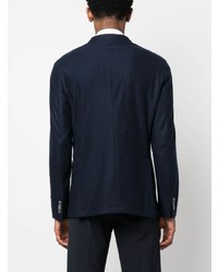 Blazer croisé bleu marine Fedeli