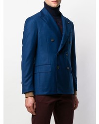 Blazer croisé bleu marine Gabriele Pasini