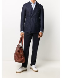 Blazer croisé bleu marine Tagliatore