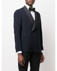 Blazer croisé bleu marine Tagliatore