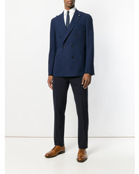 Blazer croisé bleu marine Lardini