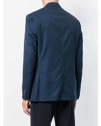 Blazer croisé bleu marine Corneliani